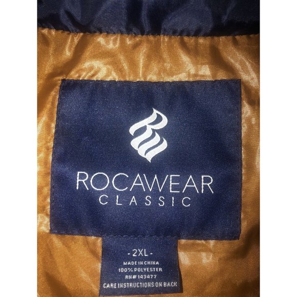 Rocawear  Classic  Vest Men 2XL Black Solid - Picture 5 of 6